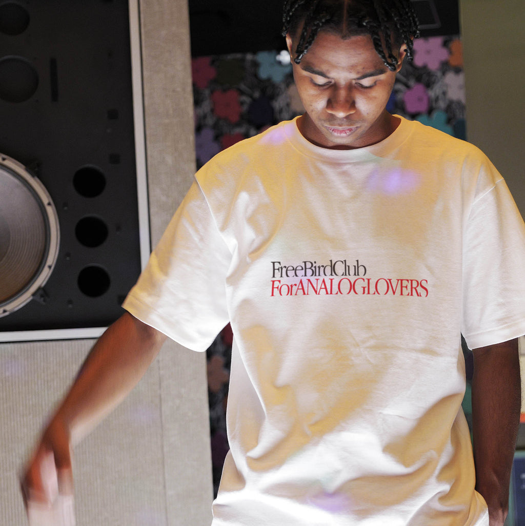 FRAGMENTS OF SOUND T-SHIRT / WHITE