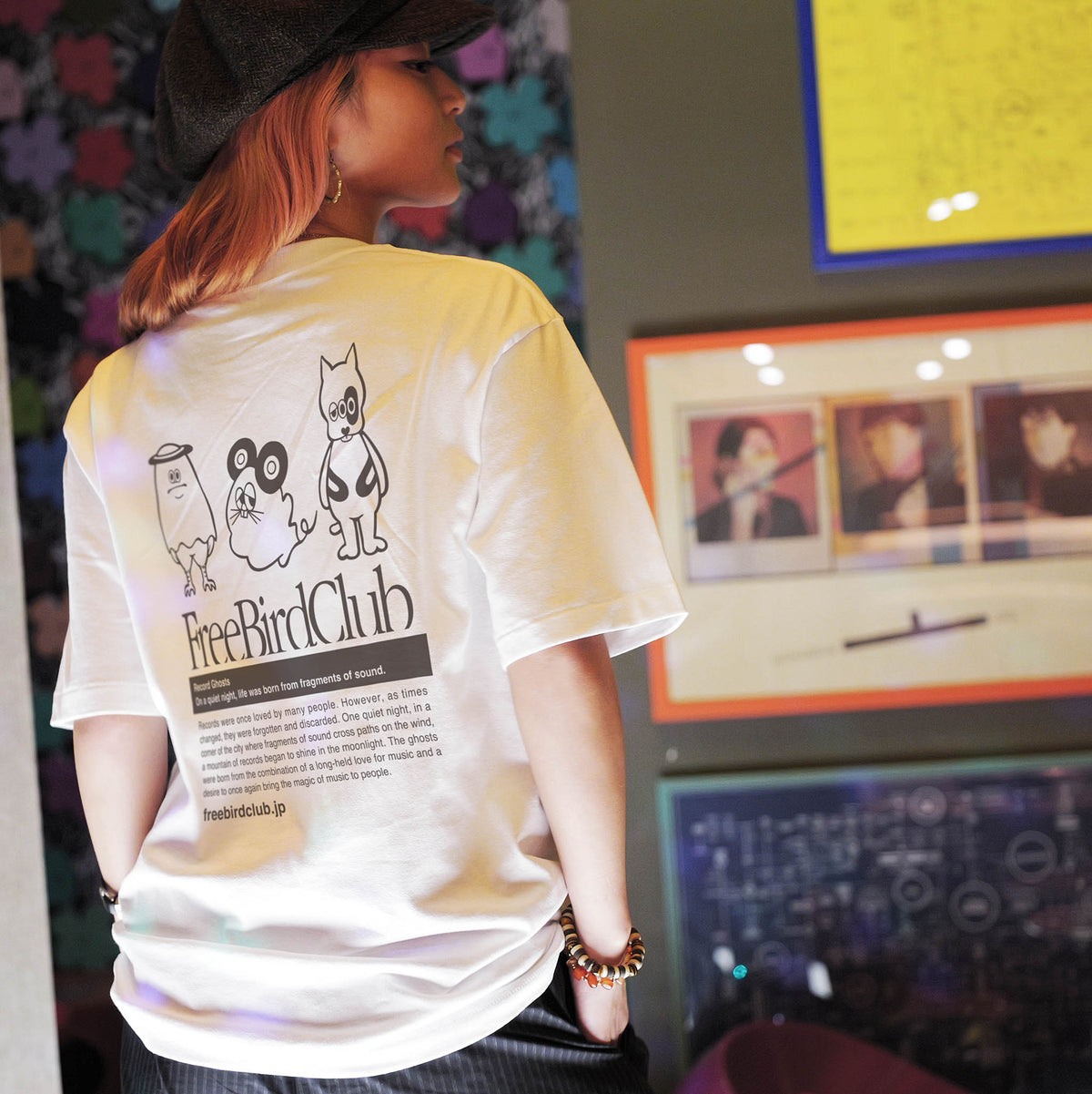 FRAGMENTS OF SOUND T-SHIRT / WHITE