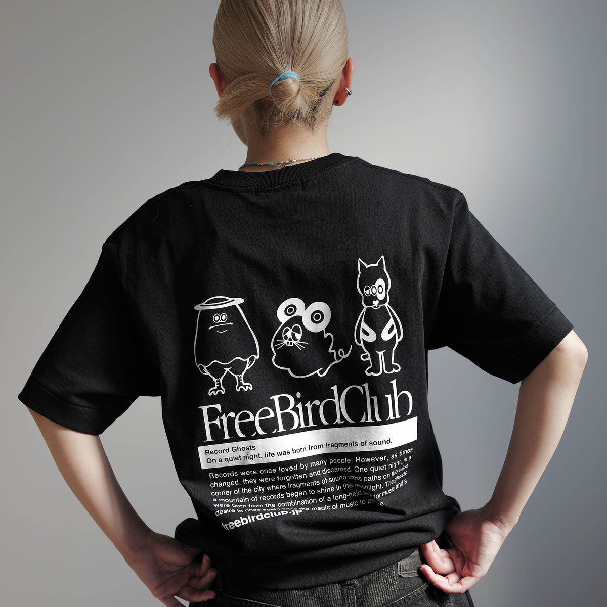 FRAGMENTS OF SOUND T-SHIRT / BLACK