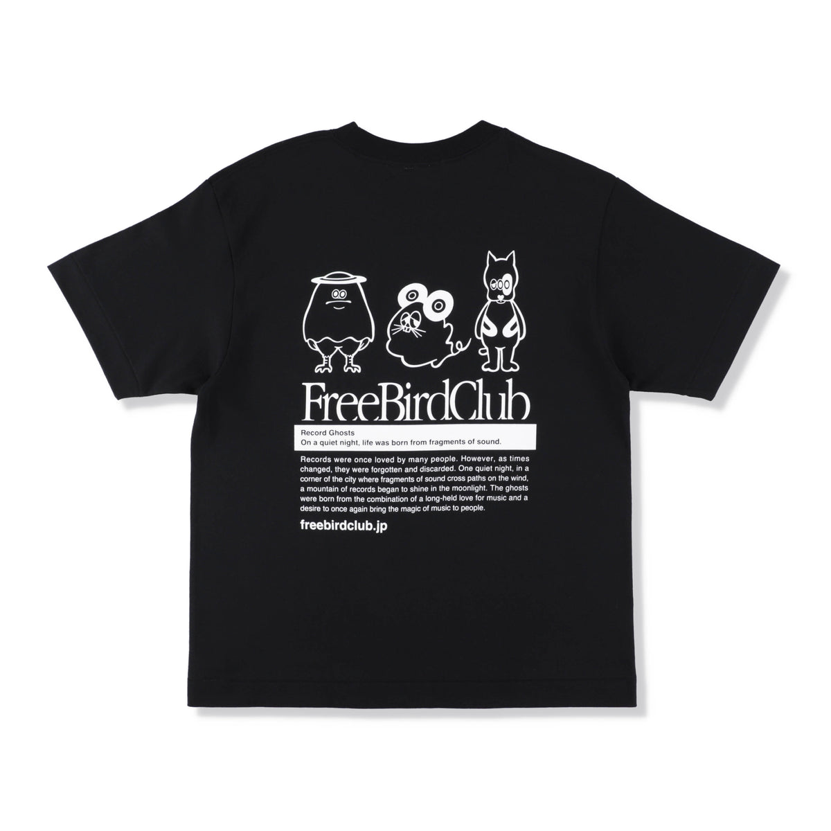 FRAGMENTS OF SOUND T-SHIRT / BLACK