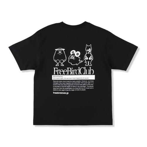 FRAGMENTS OF SOUND T-SHIRT / BLACK